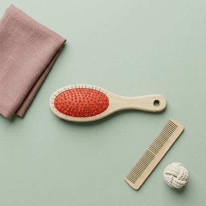 Doubled Sided Wooden Brush For Pets - Tailsetter