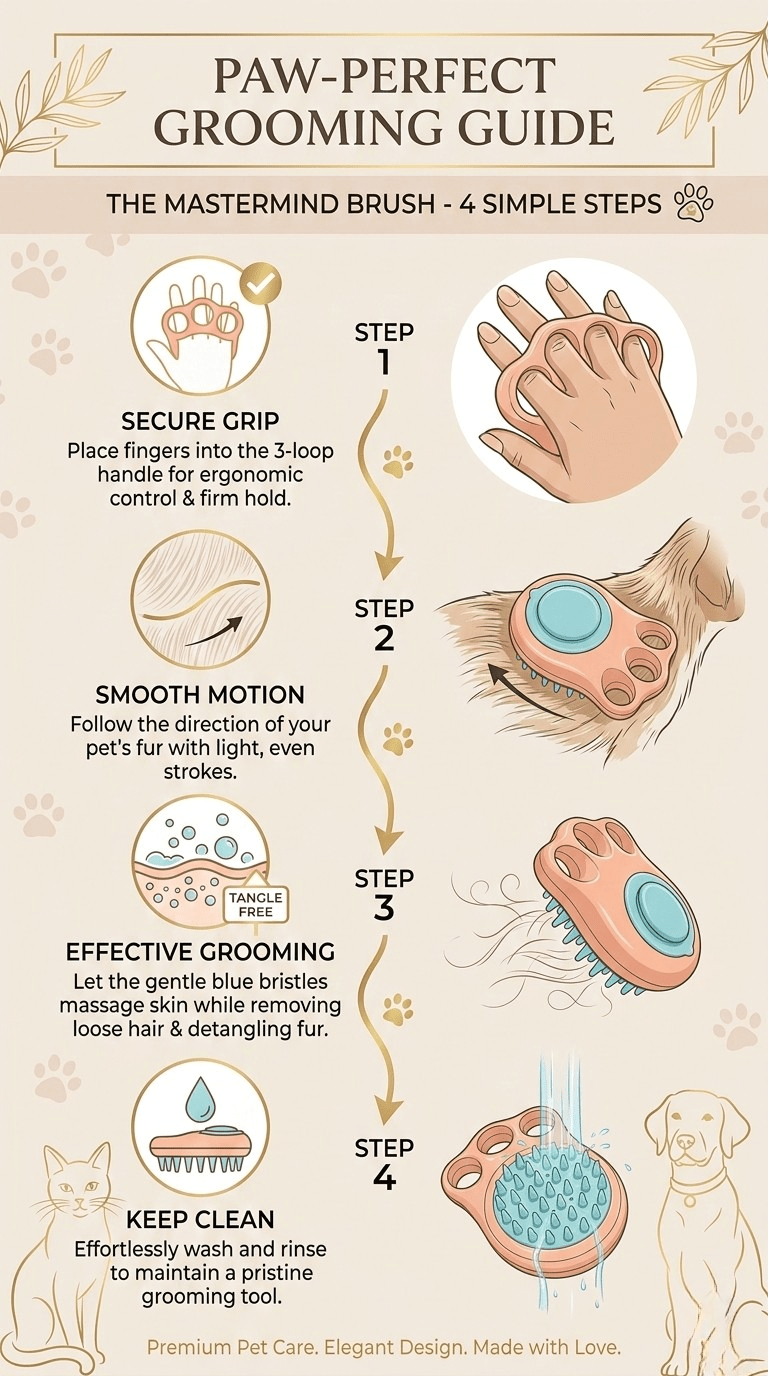 Pet Shampoo & Massage Brush - Tailsetter