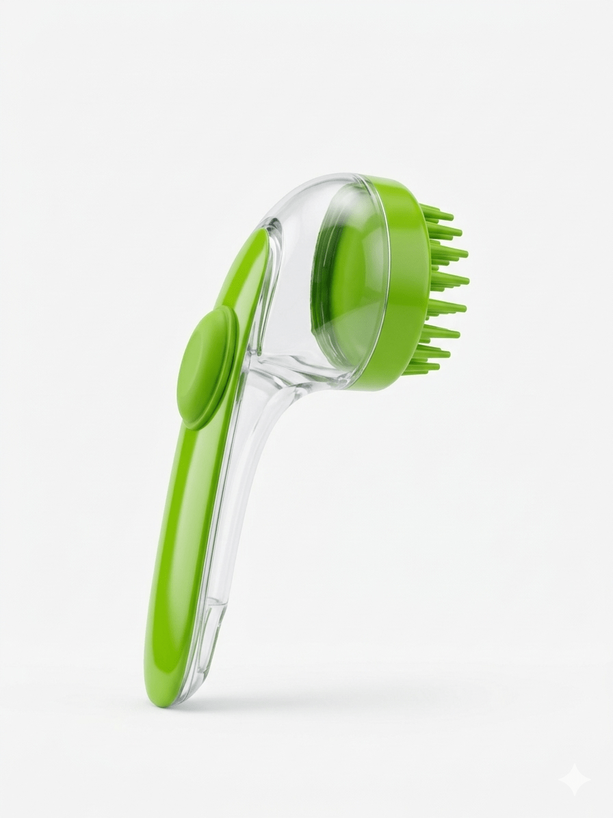 Self - Cleaning Pet Grooming Brush | Silicone Bristles for Dogs & Cats — TailSetter - Tailsetter