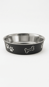 Pawprint Steel Bowl
