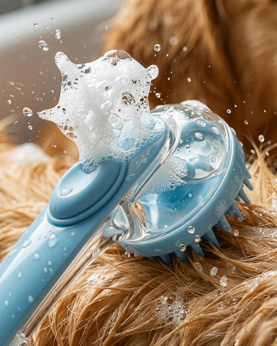Self - Cleaning Pet Grooming Brush | Silicone Bristles for Dogs & Cats — TailSetter - Tailsetter