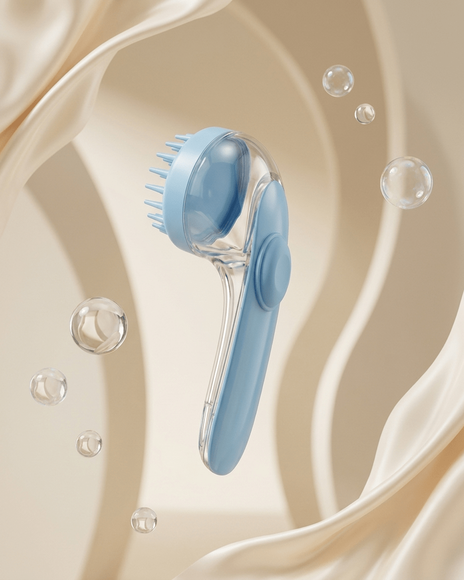 Self - Cleaning Pet Grooming Brush | Silicone Bristles for Dogs & Cats — TailSetter - Tailsetter