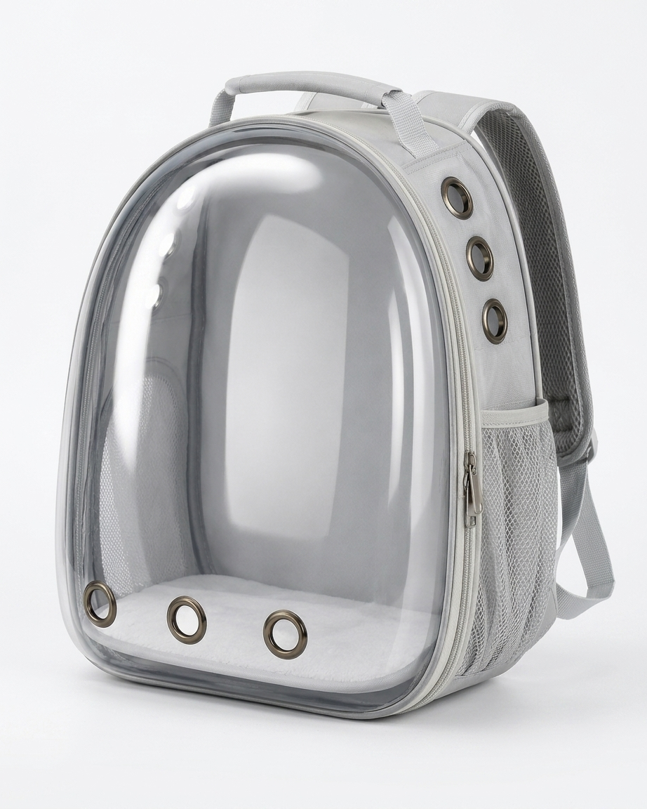 TailSetter Clearview Bubble Backpack – Transparent bubble window pet backpack carrier for cats and small dogs