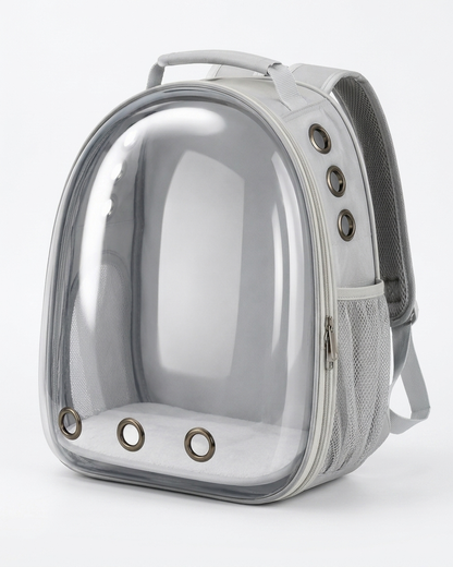 TailSetter Clearview Bubble Backpack – Transparent bubble window pet backpack carrier for cats and small dogs