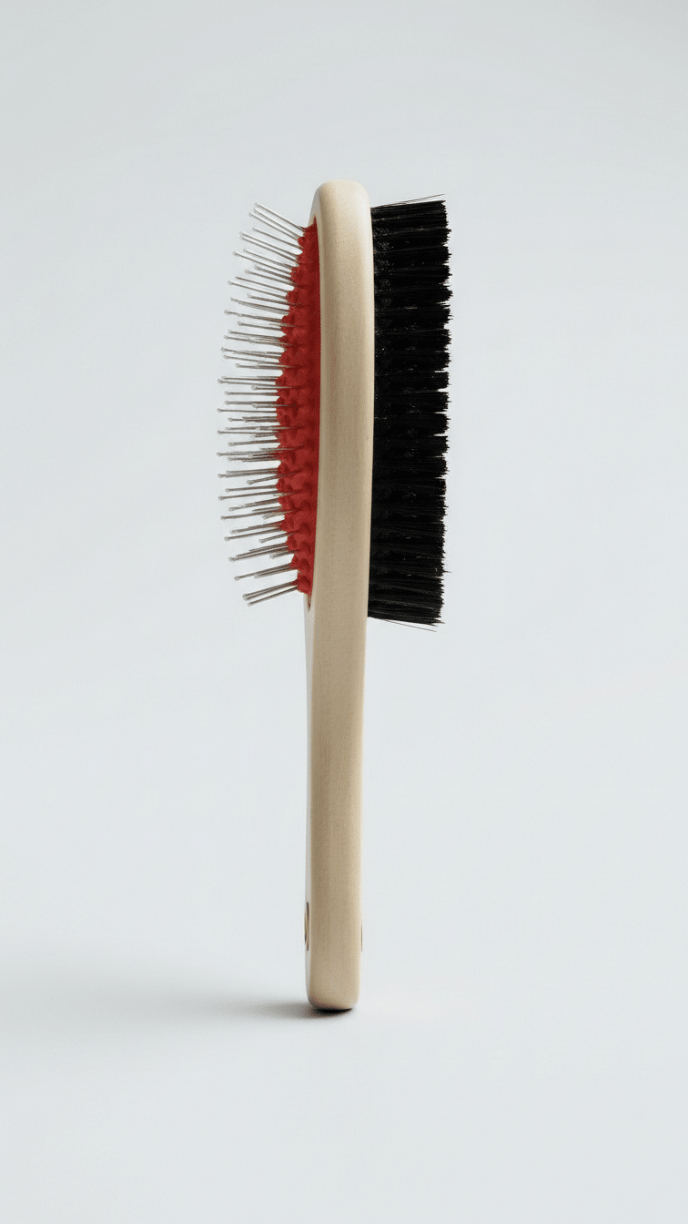 Doubled Sided Wooden Brush For Pets - Tailsetter