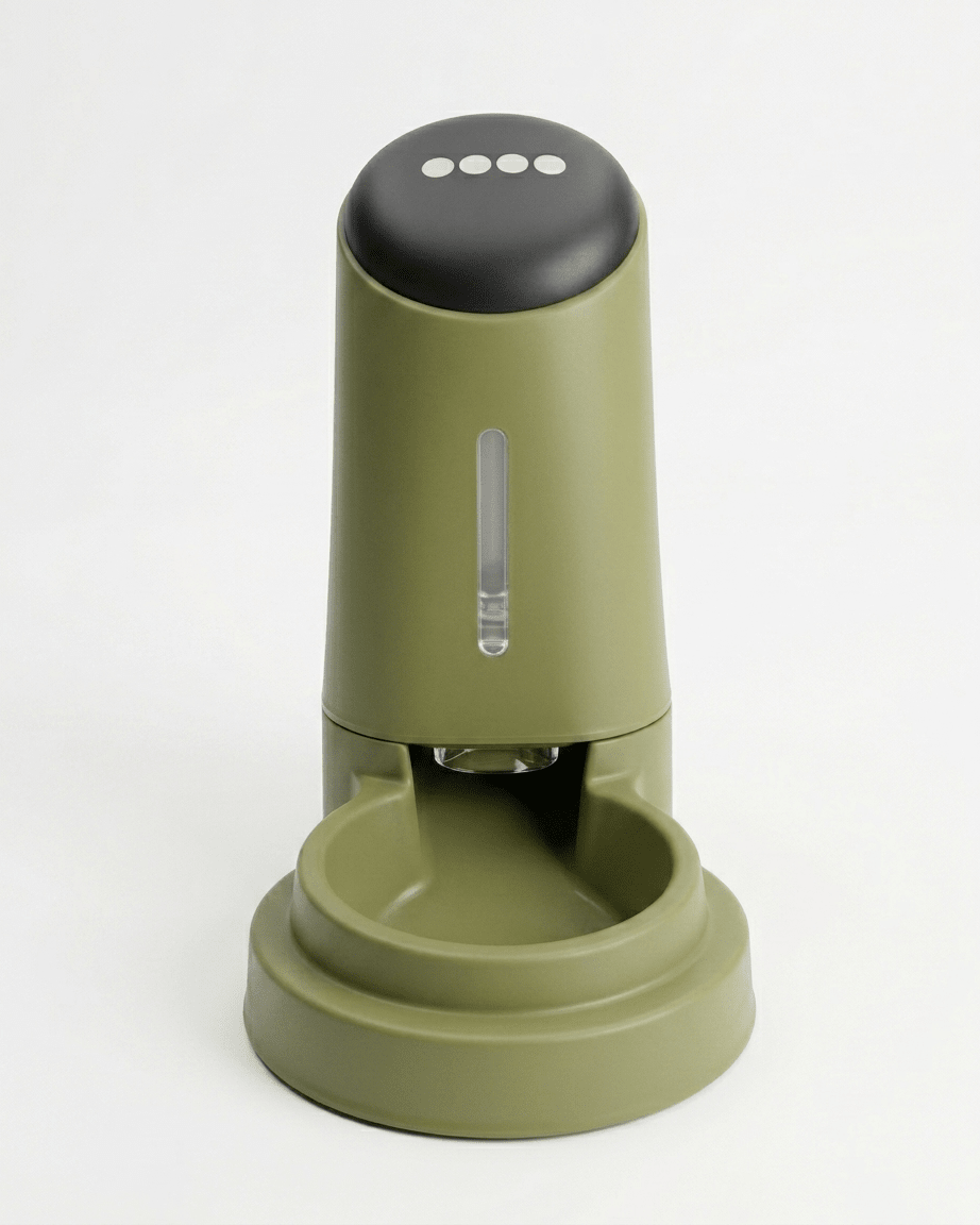 Automatic Pet Food Dispenser | Gravity - Fed for Dogs & Cats — TailSetter - Tailsetter