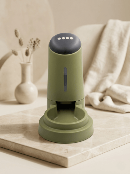 Automatic Pet Food Dispenser | Gravity - Fed for Dogs & Cats — TailSetter - Tailsetter