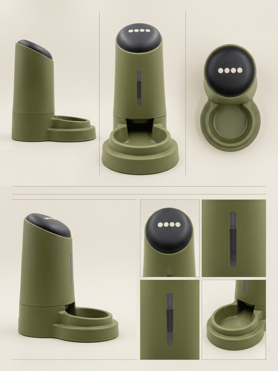 Automatic Pet Food Dispenser | Gravity - Fed for Dogs & Cats — TailSetter - Tailsetter