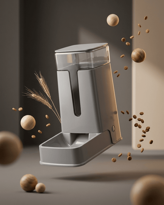 Large Automatic Pet Food Dispenser | Gravity - Fed with Clear Reservoir for Dogs & Cats — TailSetter - Tailsetter