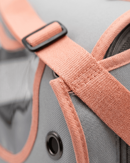 Pet Travel Carrier Bag | Heart Window Portable Bag for Cats & Small Dogs — TailSetter - Tailsetter