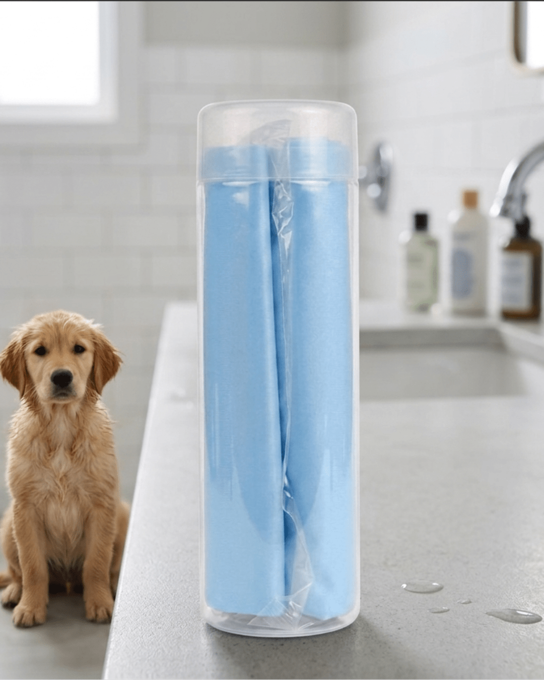 Quick - Dry Pet Towel | Super Absorbent Microfibre Bath Towel for Dogs & Cats — TailSetter - Tailsetter